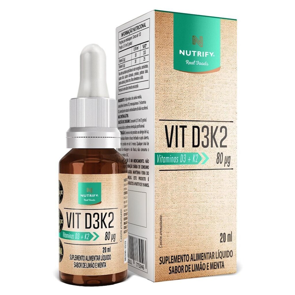 Nutrify Vitamina D3K2 Gotas 20ml