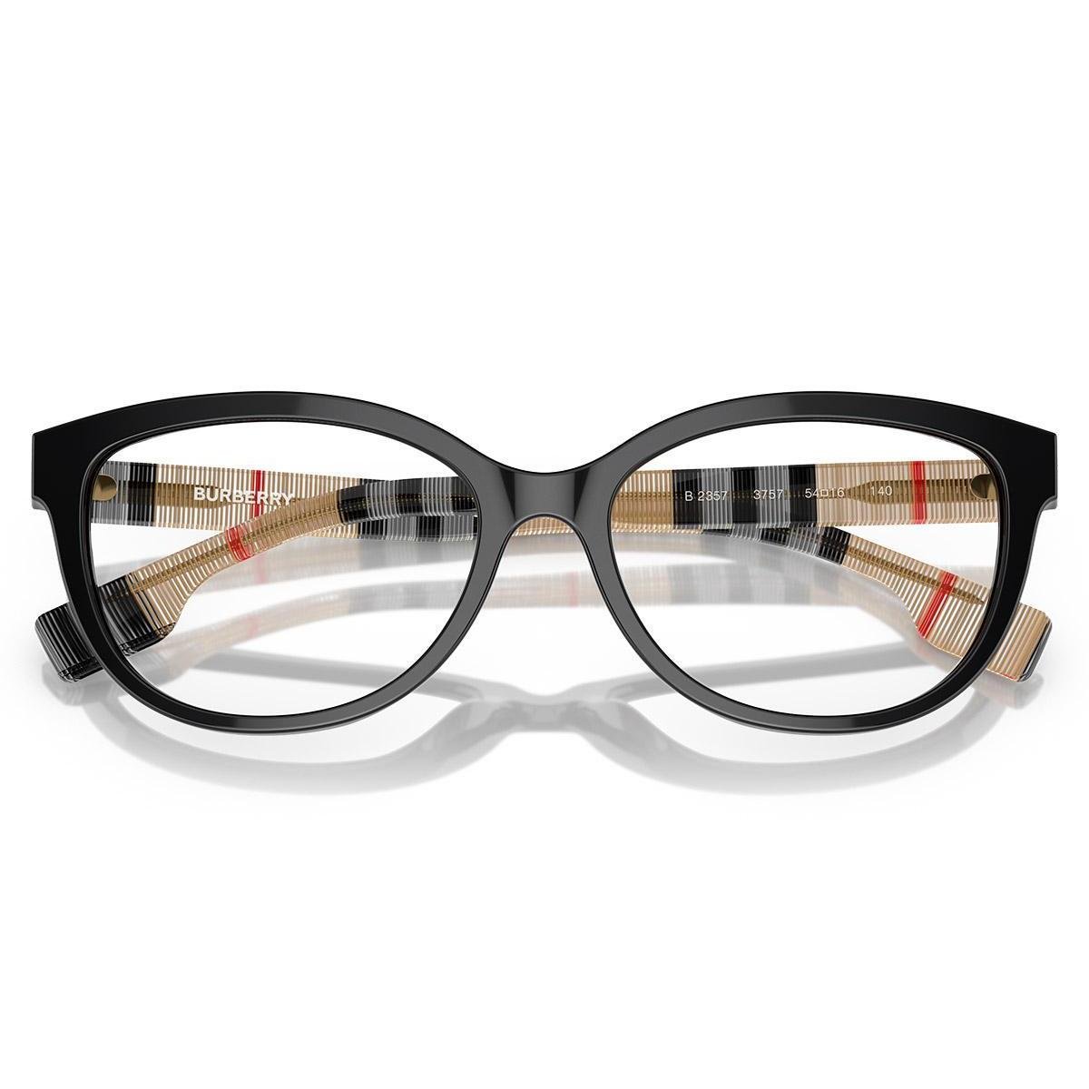 Óculos de Grau Burberry Black BE2357 3757-54 | Zattini