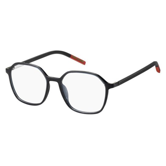 Óculos de Grau Tommy Hilfiger Jeans TJ 0010 - 51 - Cinza - Cinza