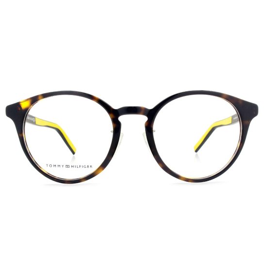 Óculos de Grau Tommy Hilfiger TH - Marrom
