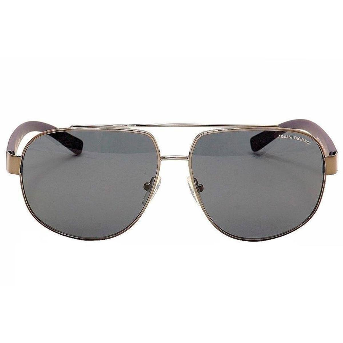 Óculos de Sol Armani Exchange AX2019SL 608787/60 Cinza Escuro - Cinza Menor preço em Óculos de Sol Armani Exchange AX2019SL 608787/60 Cinza Escuro - Cinza
