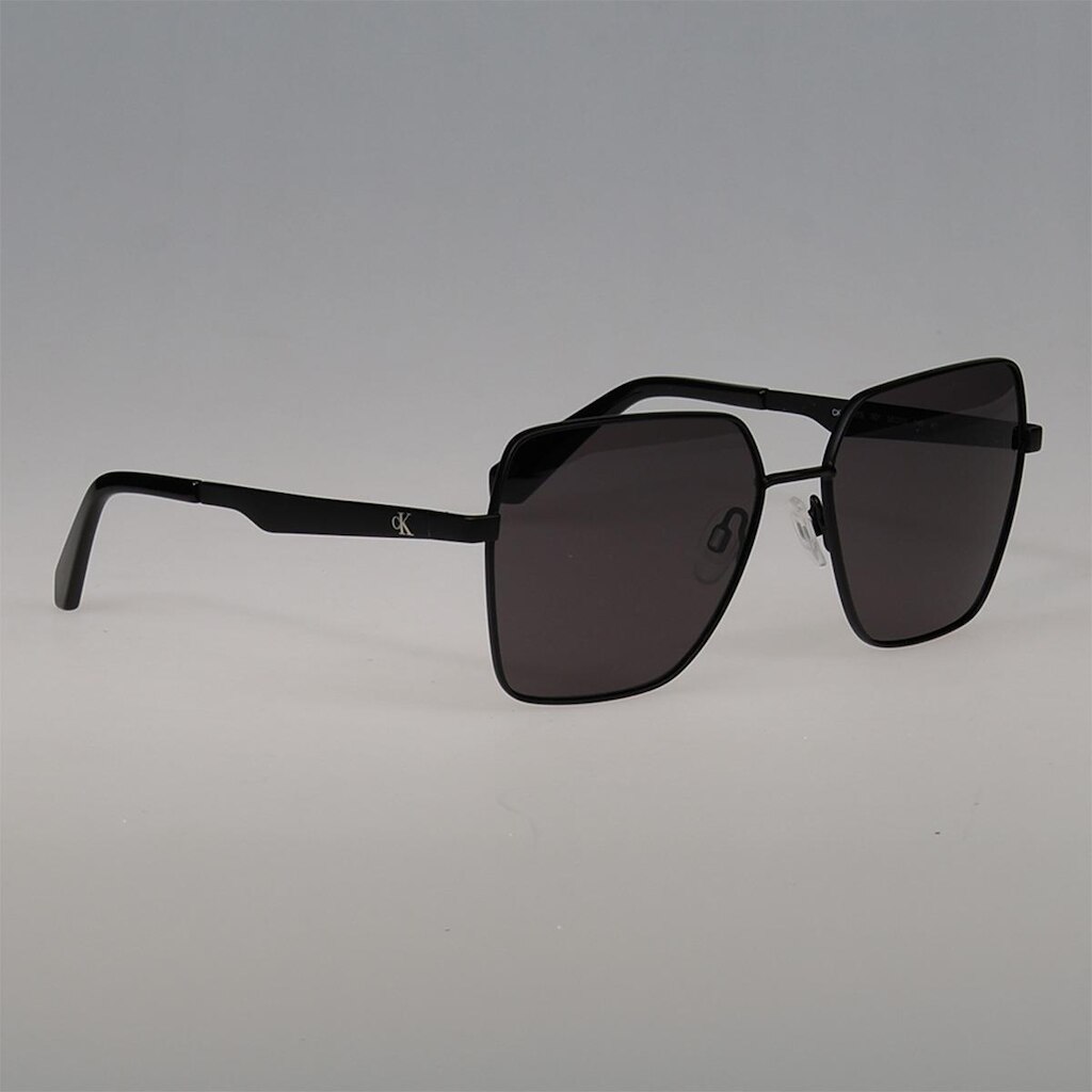 Óculos de Sol Calvin Klein Jeans Feminino 24201S Metal Preto