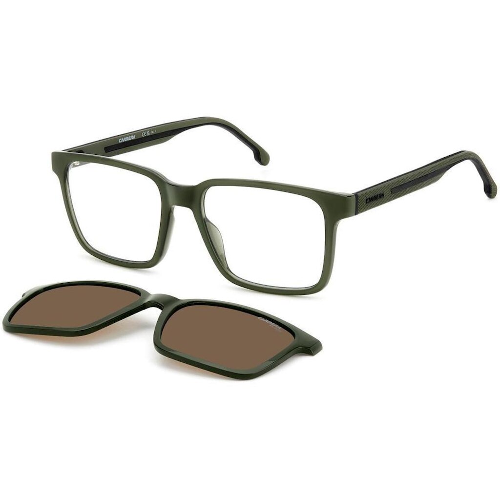 Óculos de Sol Carrera Clip On 8069CS TBO 53SP Verde - Verde - Masculino - Único