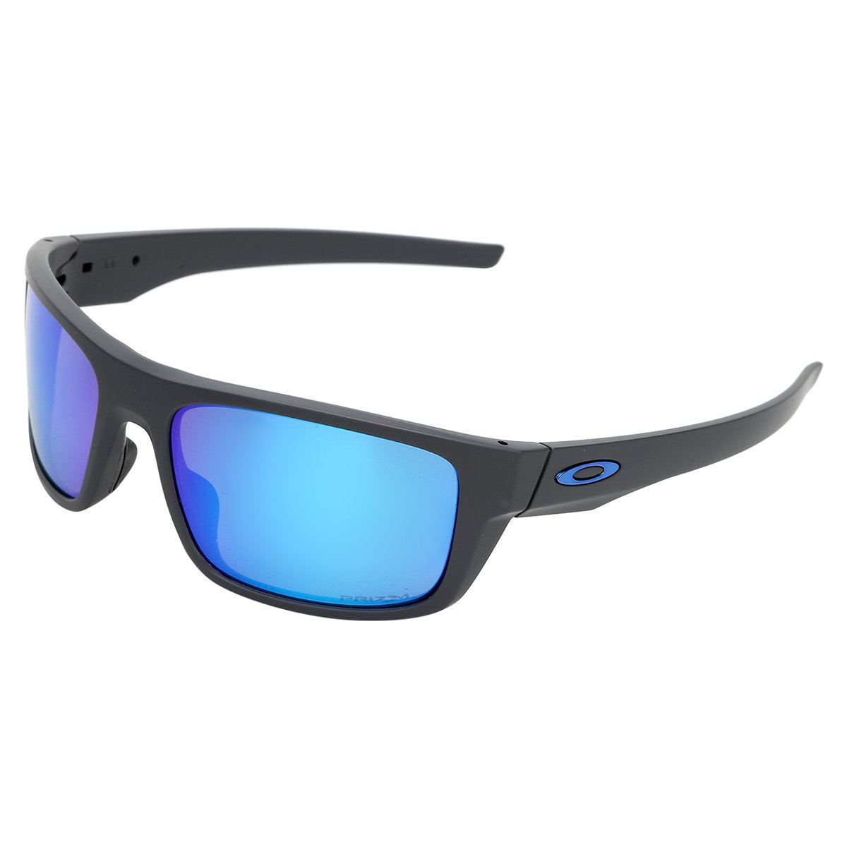 Óculos de Sol de Sol Oakley Drop Point Polarized Masculino - Cinza Menor preço em Óculos de Sol de Sol Oakley Drop Point Polarized Masculino - Cinza