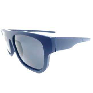 Óculos de Sol EUORYA MOTO armacao azul e lentes fume protecao TOTAL UV400
