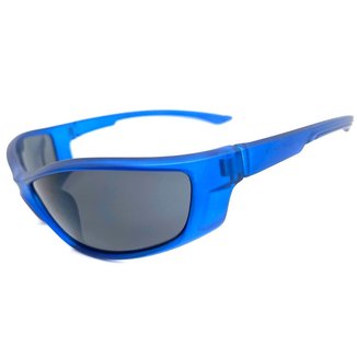 Óculos de Sol EUORYA OPEN armacao azul lentes fume protecao TOTAL UV400