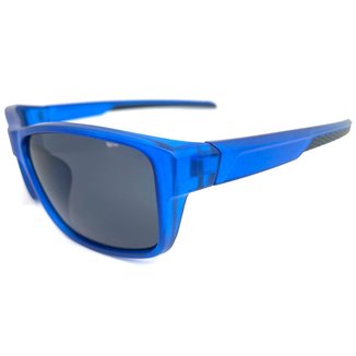 Óculos de Sol EUORYA TITANO armacao azul lentes fume protecao TOTAL UV400