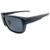 Óculos de Sol EUORYA TITANO armacao preta lentes fume protecao TOTAL UV400 - Preto