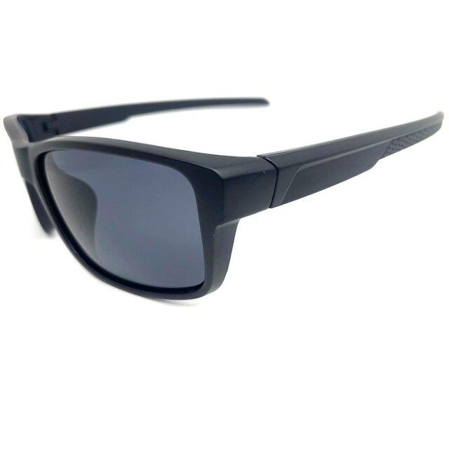 Óculos de Sol EUORYA TITANO armacao preta lentes fume protecao TOTAL UV400