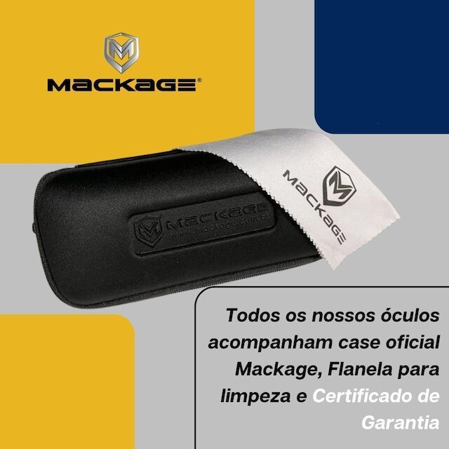 Óculos De Sol Feminino Marie Gateado Acetato Mackage - Marie