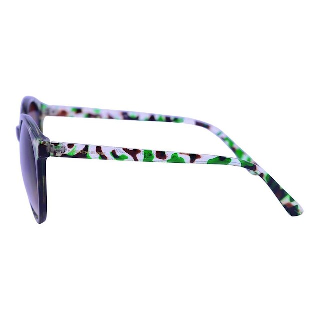 Óculos de Sol Feminino Redondo Acetato Mackage - Camuflado