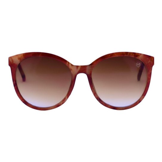Óculos De Sol Feminino Redondo Acetato/Metal Mackage - Janelle