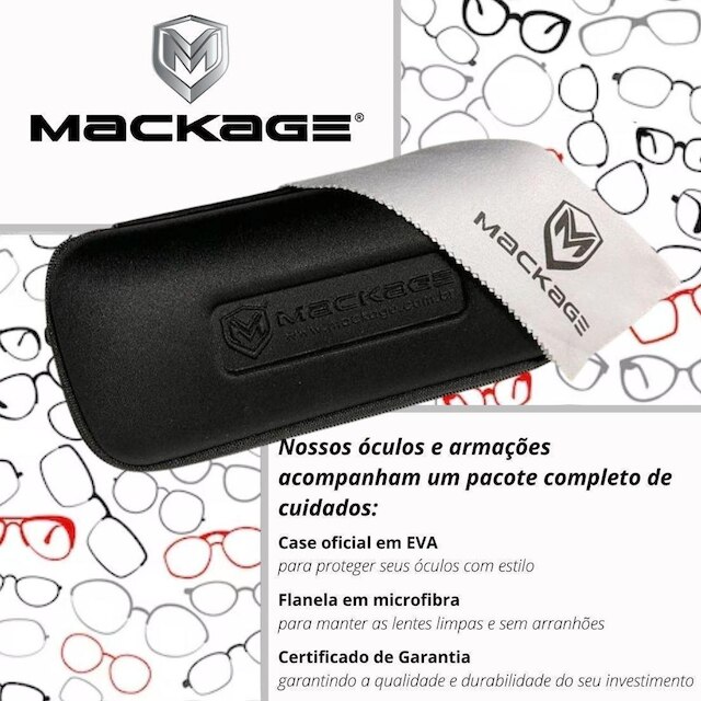 Óculos De Sol Feminino Redondo Acetato/Metal Mackage - Janelle