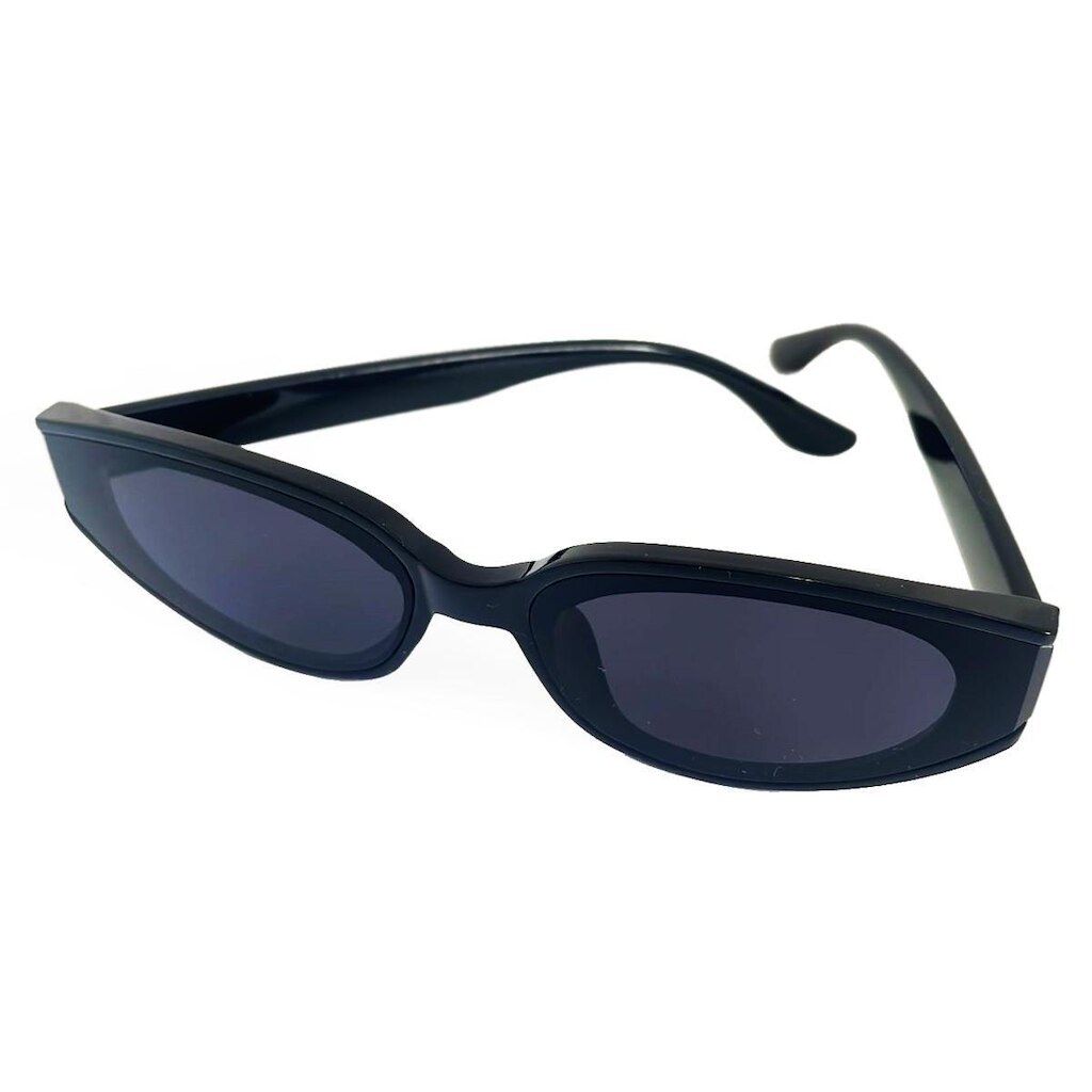 Óculos de Sol Feminino Triton MG3526-C1 Gatinho Armação Acetato Bordas Largas Lentes Fumê UV400