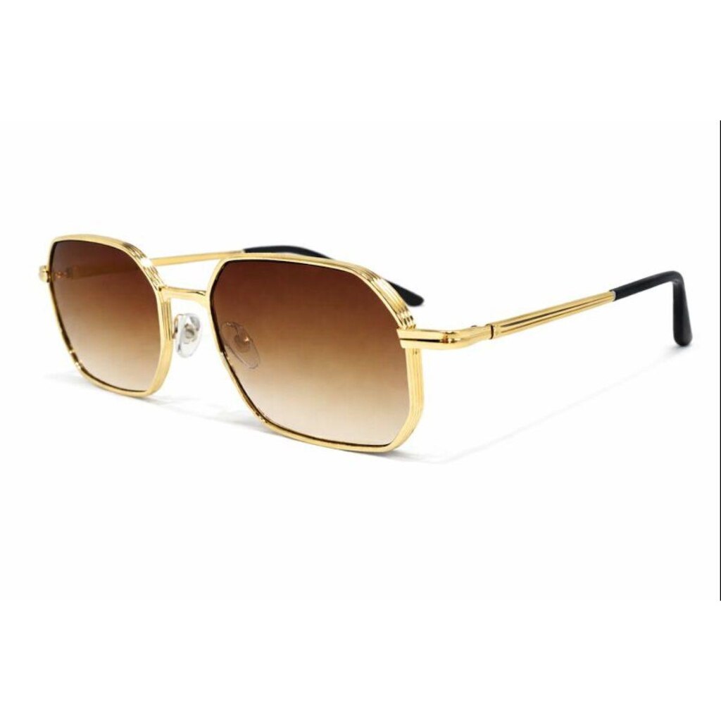 Óculos de Sol Luxo Metal Quadrado Premium