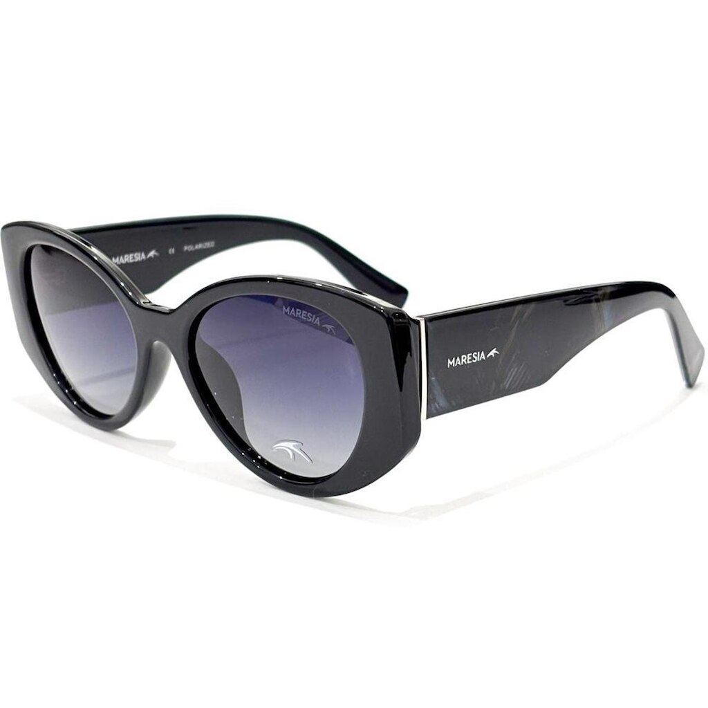 Óculos de Sol Maresia MRS001 C100 Polarizado Preto Feminino - Preto - Feminino - Único