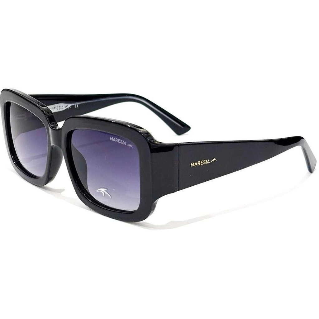 Óculos de Sol Maresia MRS002 C100 Preto Feminino - Preto - Feminino - Único