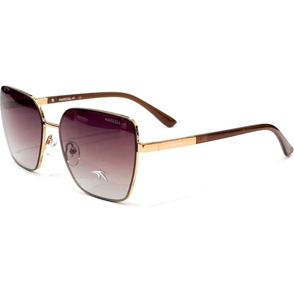Óculos de Sol Maresia MRS005 C100 Marrom Feminino - Marrom - Feminino - Único