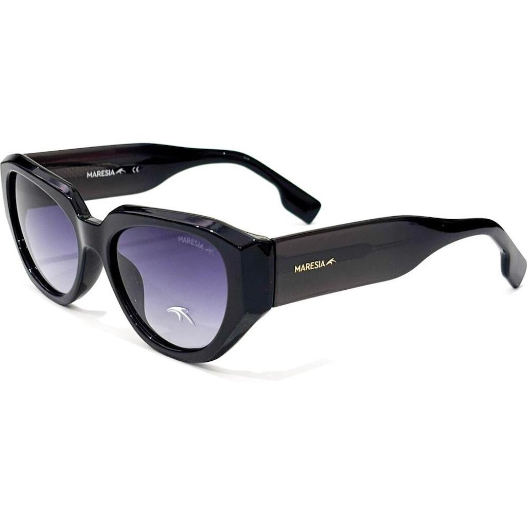 Óculos de Sol Maresia MRS006 C100 Preto Feminino - Preto - Feminino - Único