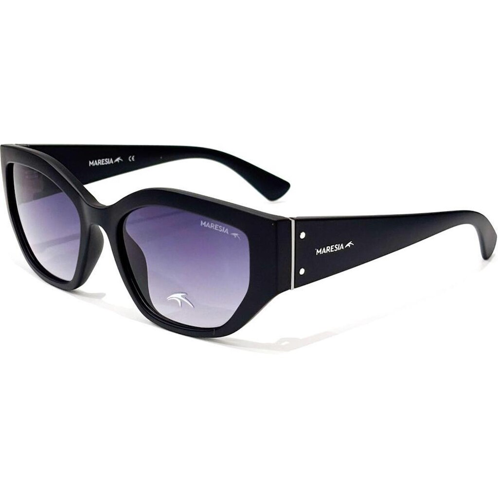 Óculos de Sol Maresia MRS007 C100 Preto Feminino - Preto - Feminino - Único