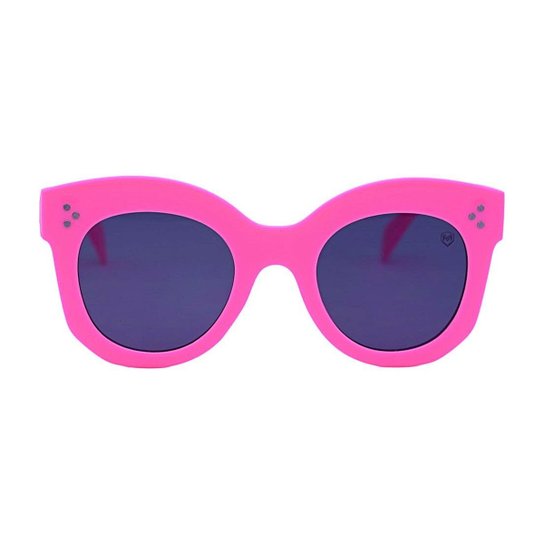 Oculos de Sol Menina Oval Gateado Retro Mackage