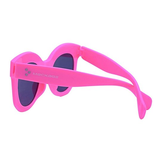 Oculos de Sol Menina Oval Gateado Retro Mackage