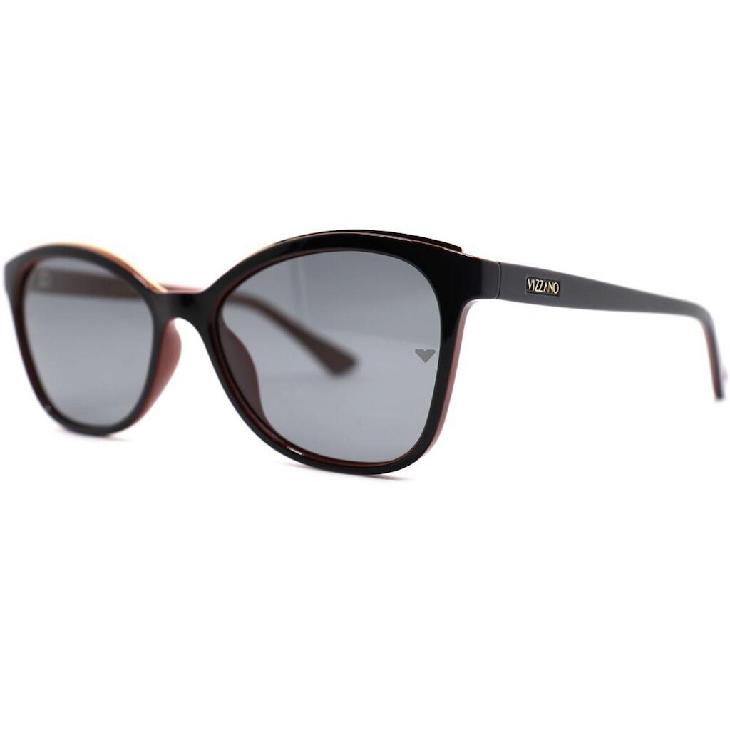 Óculos de Sol Milano Vizzano Charoita C100 Preto Feminino - Preto - Feminino - Único