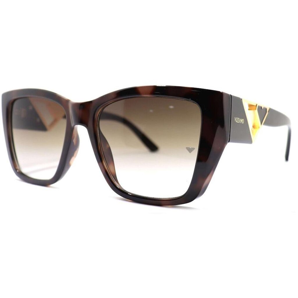 Óculos de Sol Milano Vizzano Ouro 215S C100 Marrom Feminino - Marrom - Feminino - Único