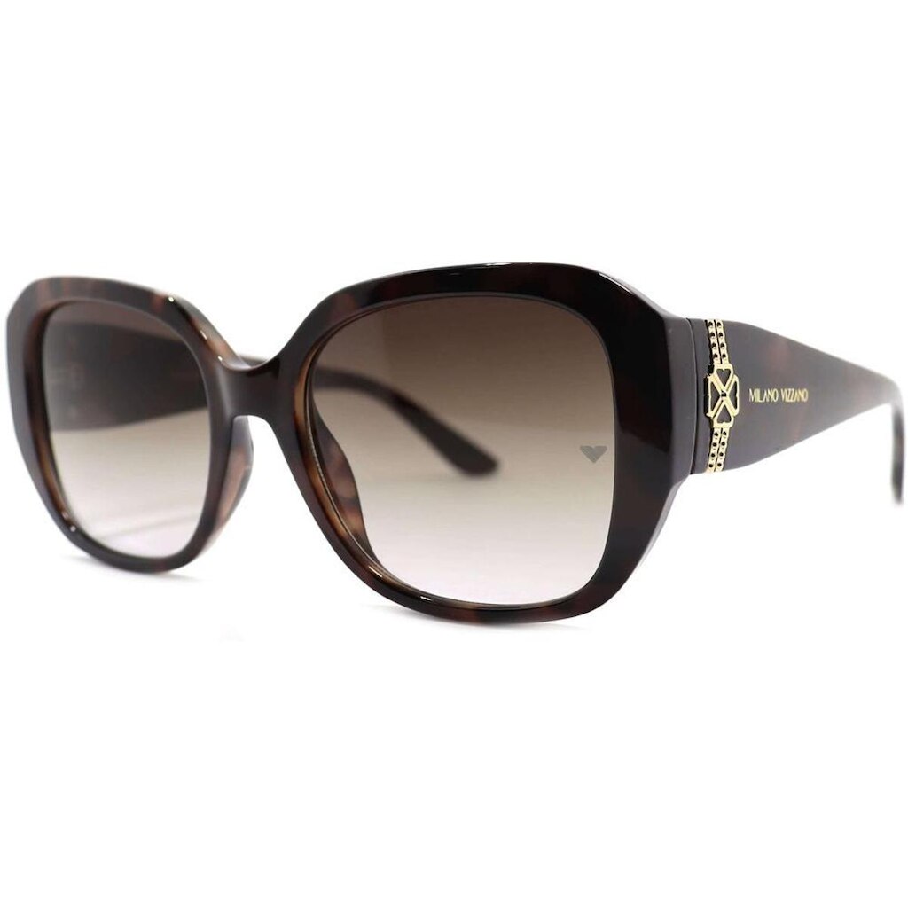 Óculos de Sol Milano Vizzano Ouro 228S C200 Marrom Feminino - Marrom - Feminino - Único