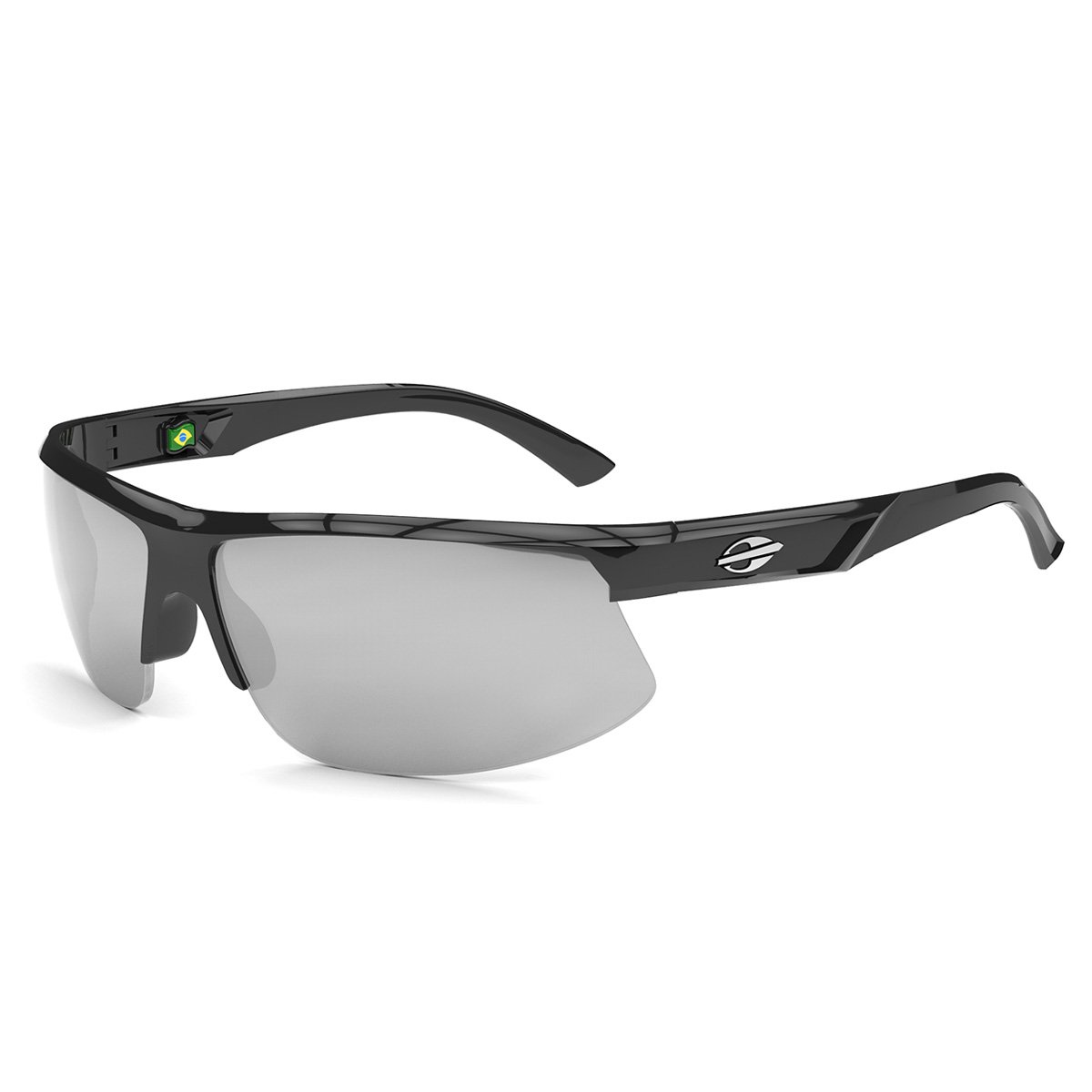 Óculos de Sol Mormaii Thunder 2 Masculino - Preto+Prata Menor preço em Óculos de Sol Mormaii Thunder 2 Masculino - Preto+Prata