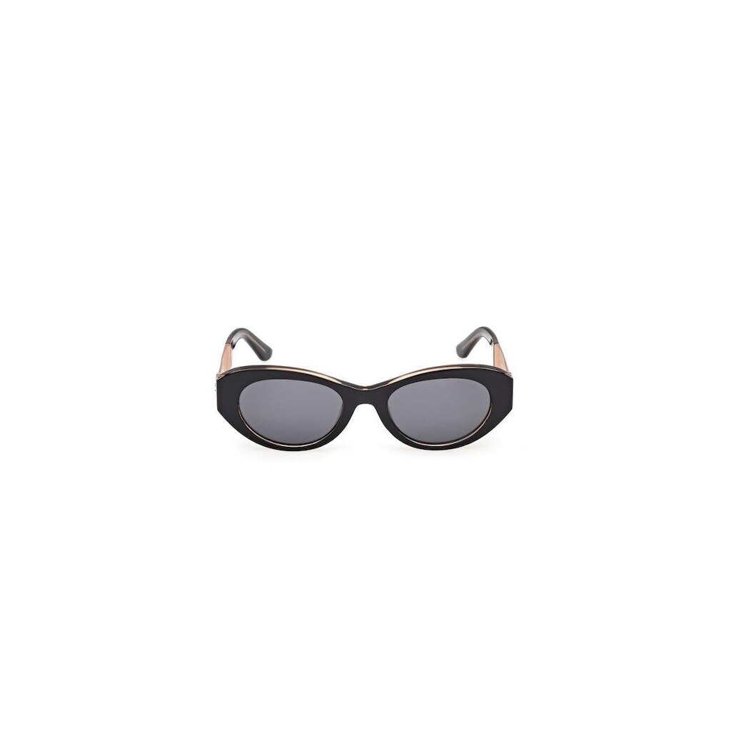 Óculos de Sol Oval Acetato Preto