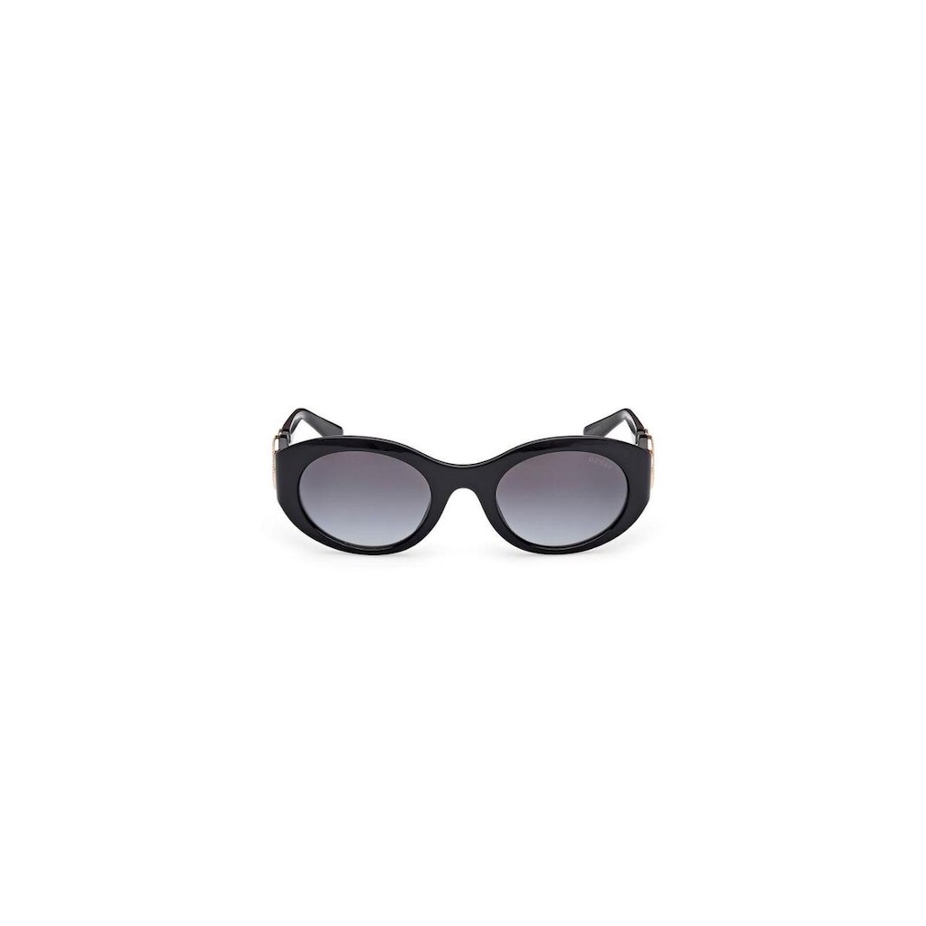 Óculos de Sol Oval Monograma Acetato Preto