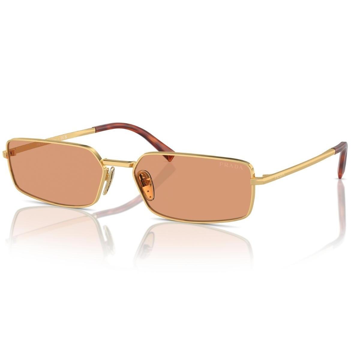 Óculos de Sol Prada Signature Dourado PRA60S 5AK07V-59 | Zattini