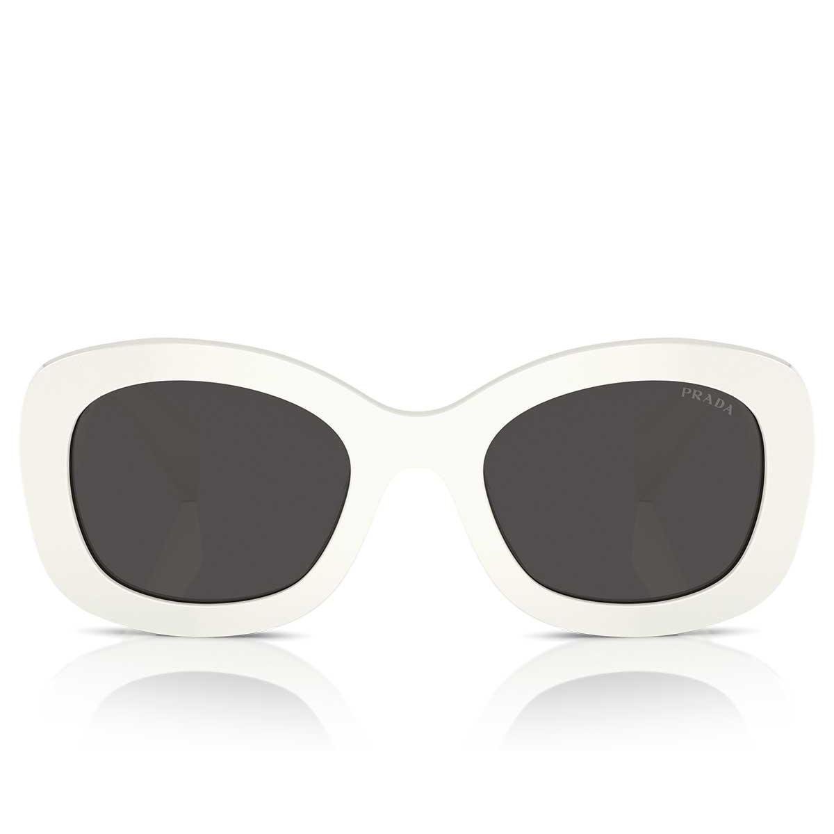 Óculos de Sol Prada Signature White PRA13S 1425S0-54 | Zattini