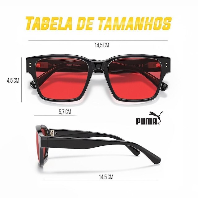 Óculos de Sol Puma PU0376S Unissex