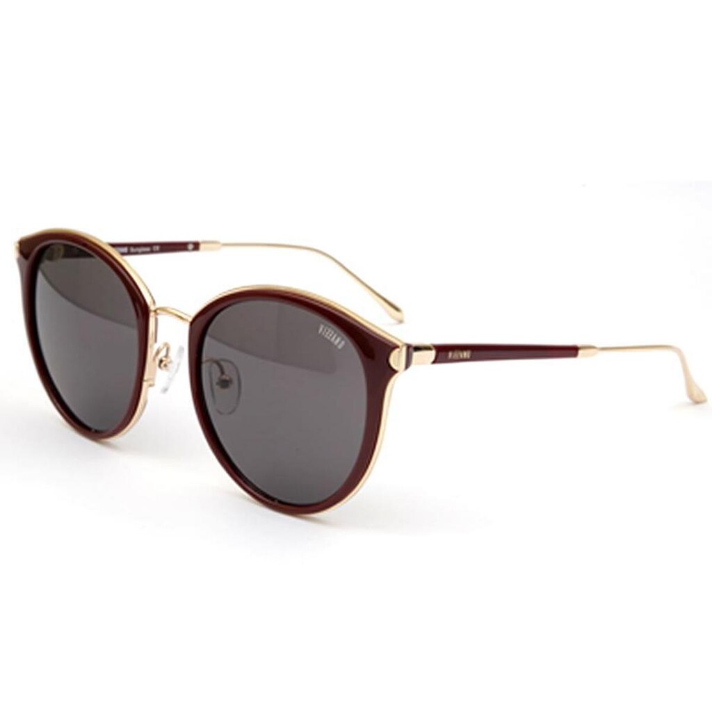 Óculos de Sol Solar Vizzano Diamond CB C300 Feminino Dourado