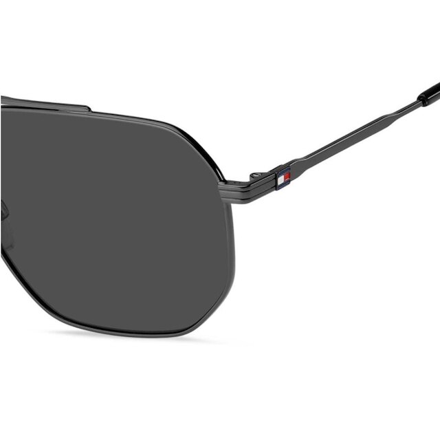 Óculos Solar Tommy Hilfiger Th2191/s Kj1ir 60 Brilho Lente Cinza