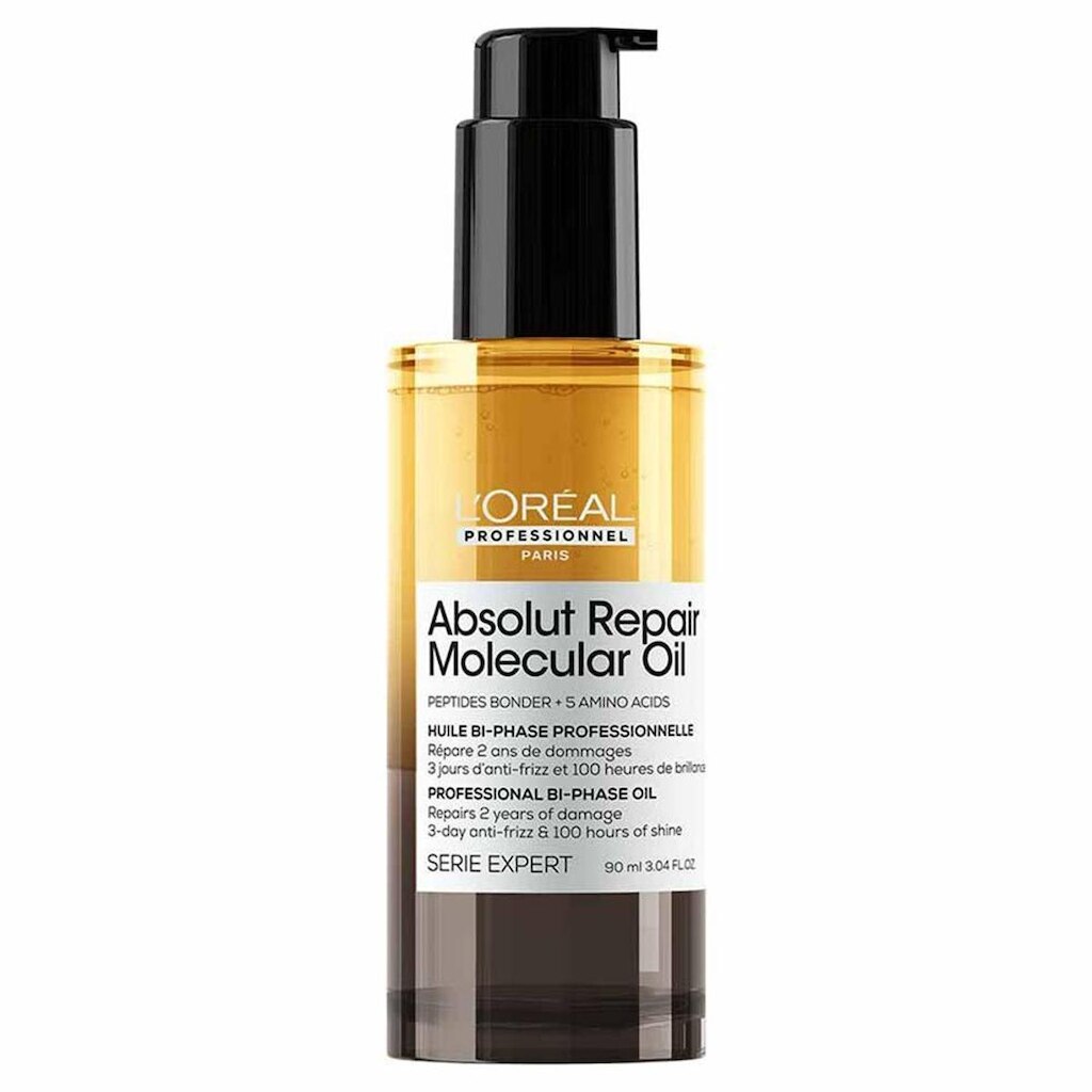 Óleo Capilar Profissional L'Oréal Professionnel Absolut Repair Molecular 90ml