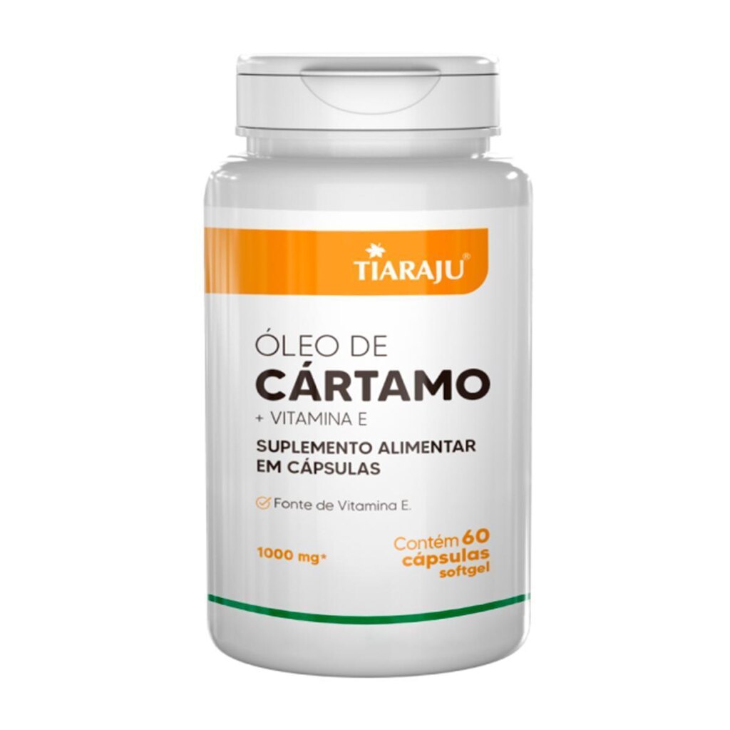 Óleo de Cártamo Tiaraju 60 Cápsulas Suplemento Alimentar