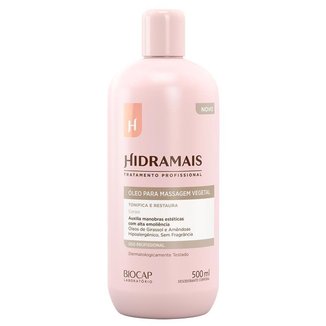 Óleo para Massagem Vegetal Hidramais 500ml