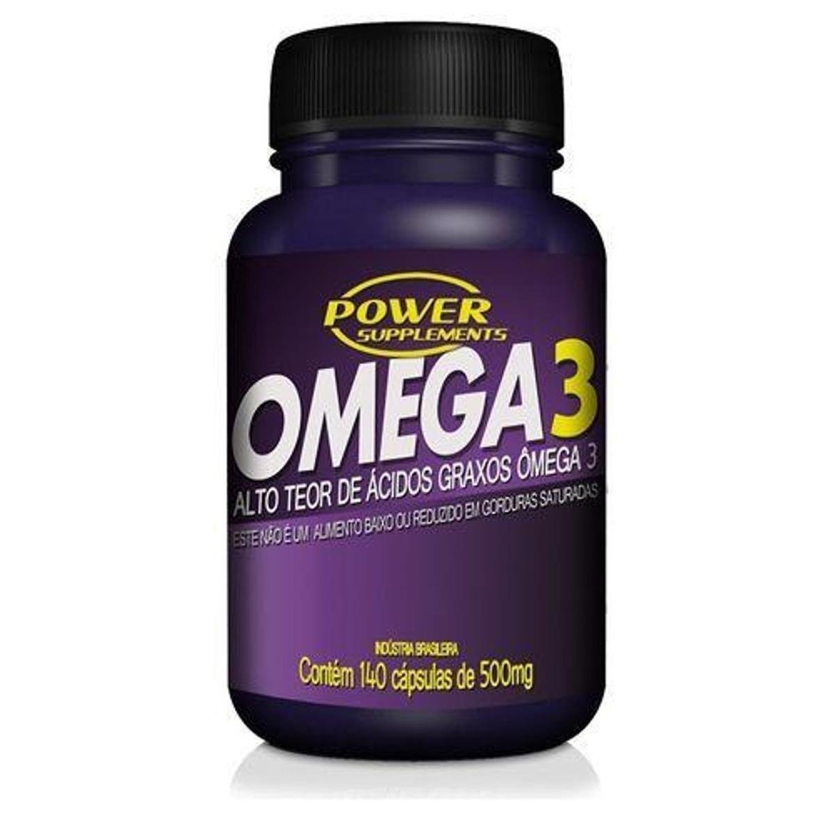 Omega 3 - 140 Cápsulas - Power Supplements Menor preço em Omega 3 - 140 Cápsulas - Power Supplements