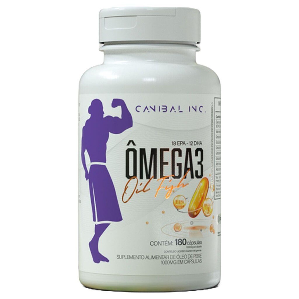 Ômega 3 - 180 Cápsulas - Canibal
