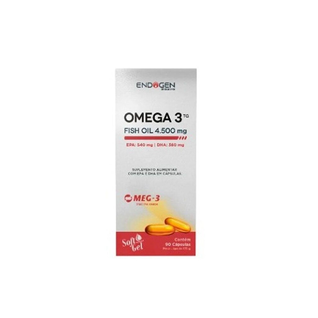 Ômega 3 Fish Oil 4500 - 90 Cápsulas - Endogen