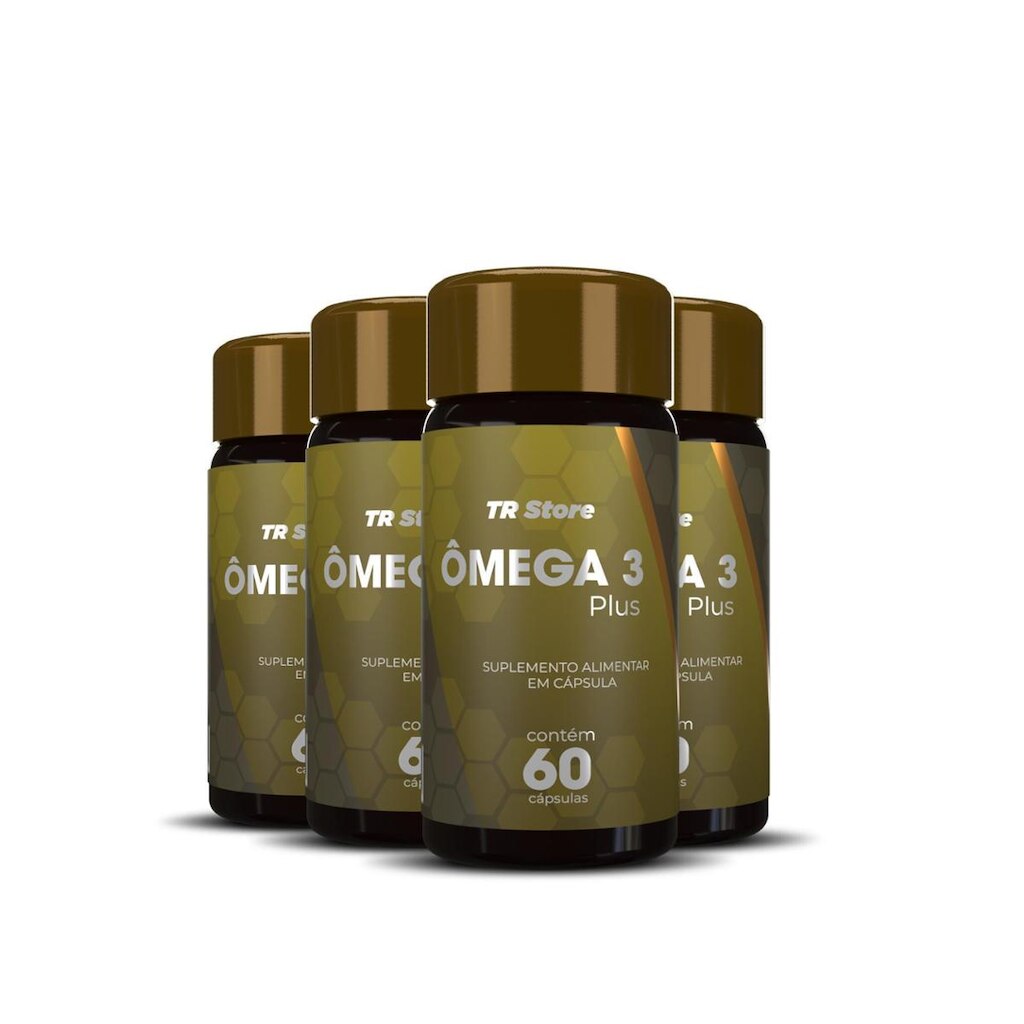 Ômega 3 Plus Epa+Dha Tr Store 60 Caps  com 4