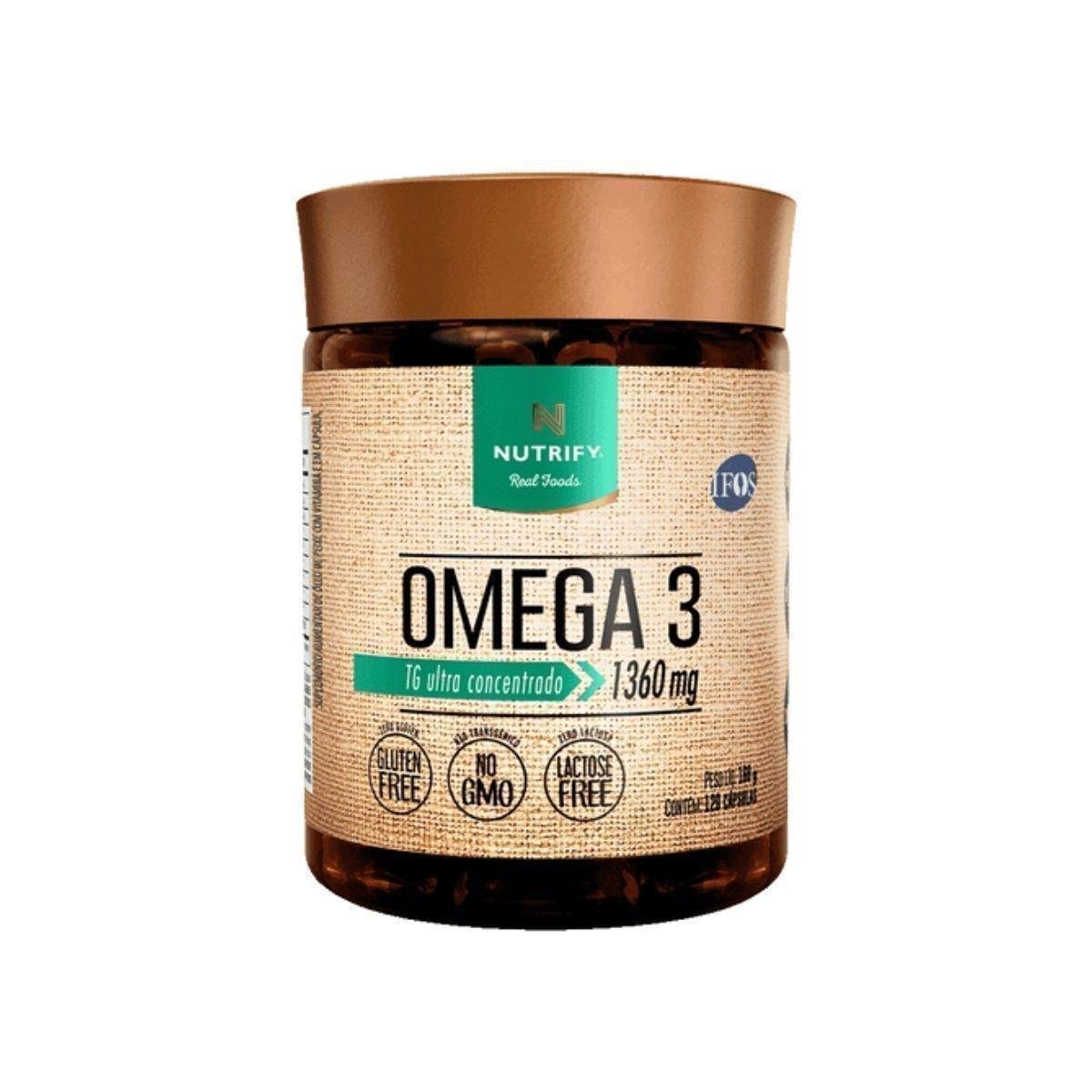 Ômega 3 Tg - 1360mg - 520mg Dha - 840mg Epa Nutrify 120 Cáps é ruim? Ômega 3 Tg - 1360mg - 520mg Dha - 840mg Epa Nutrify 120 Cáps é boa?