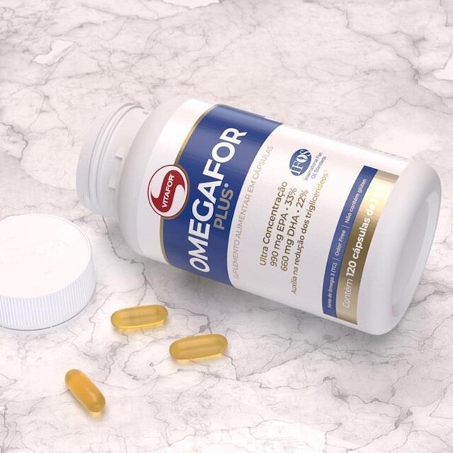 Omegafor Vitafor Cápsulas Ômega 3 Dha 660mg Epa 990mg