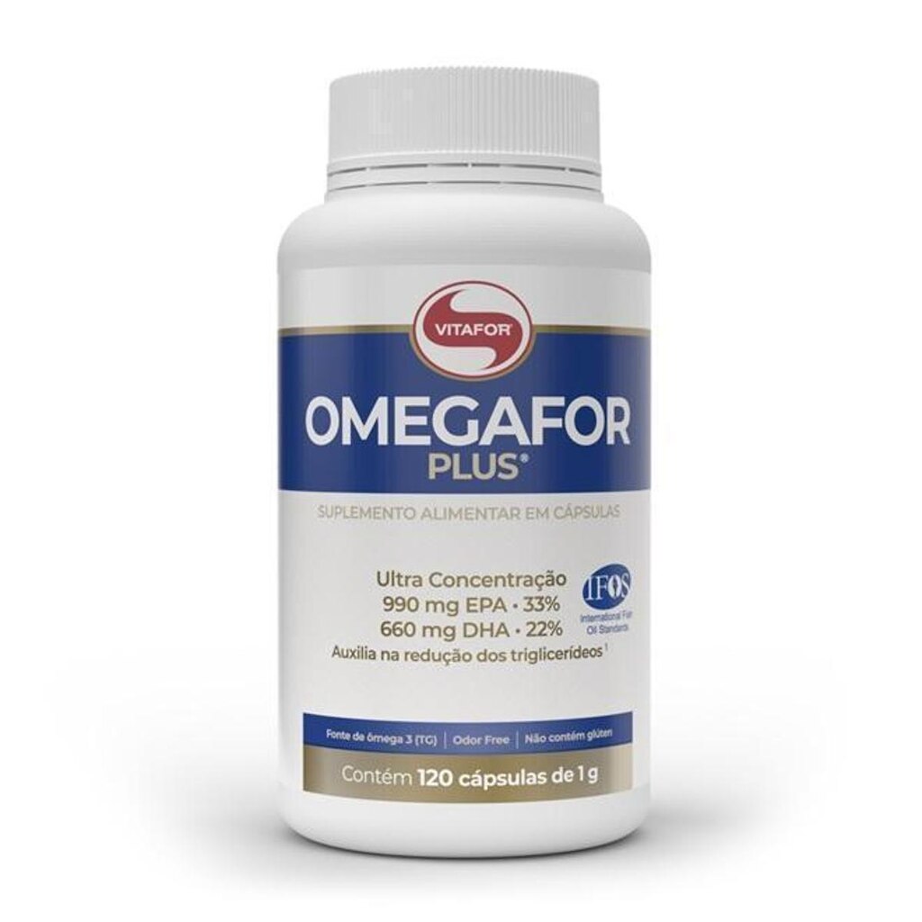 Omegafor Vitafor Cápsulas Ômega 3 Dha 660mg Epa 990mg