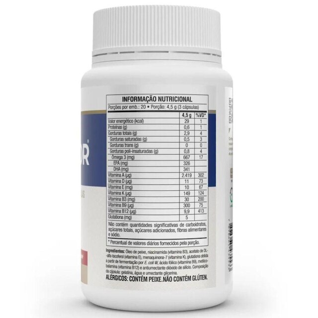 Omegafor Vitamins (60 Caps de 1000mg) - Vitafor