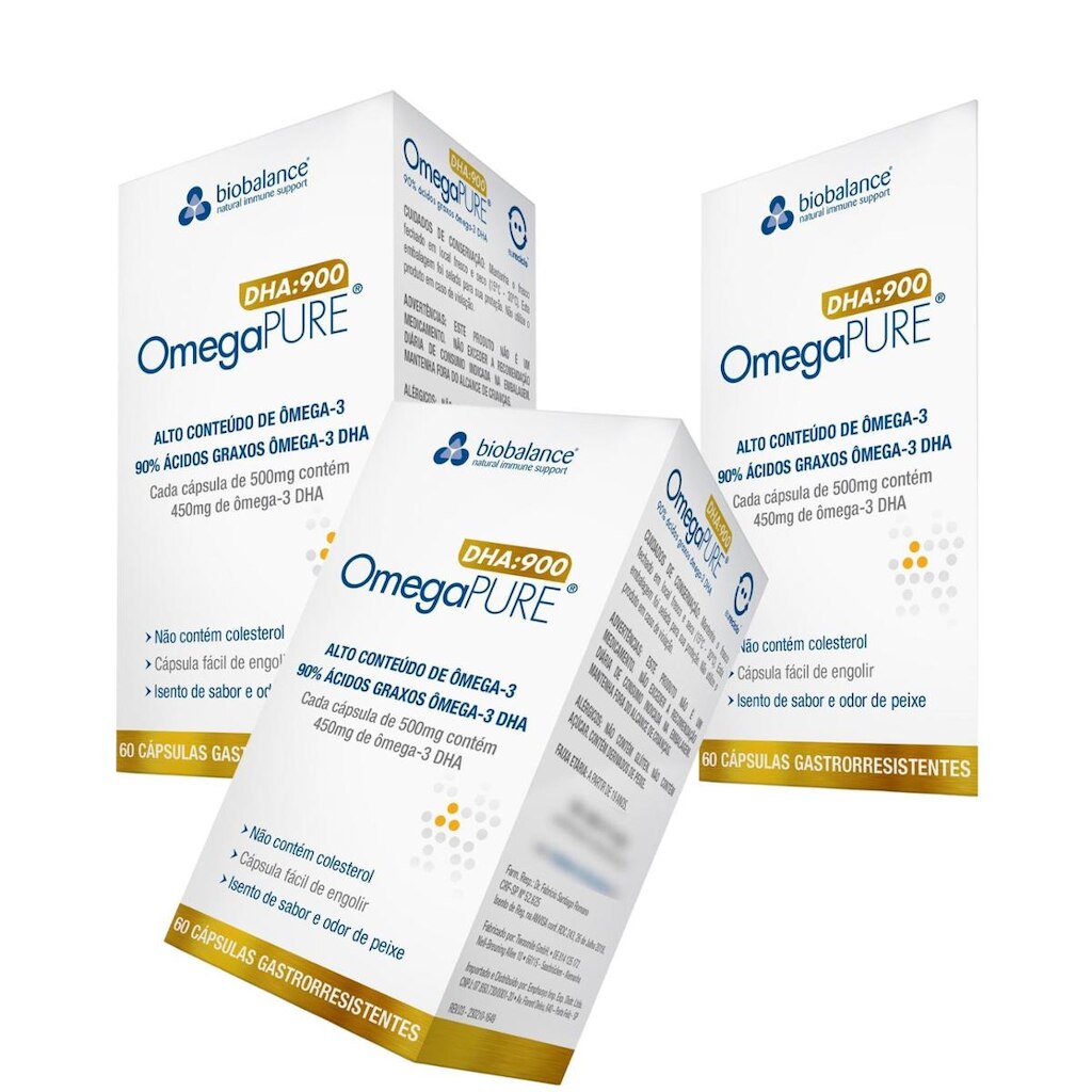 Omegapure DHA 900 Biobalance O Melhor Ômega 3 Para Nutrição Cerebral