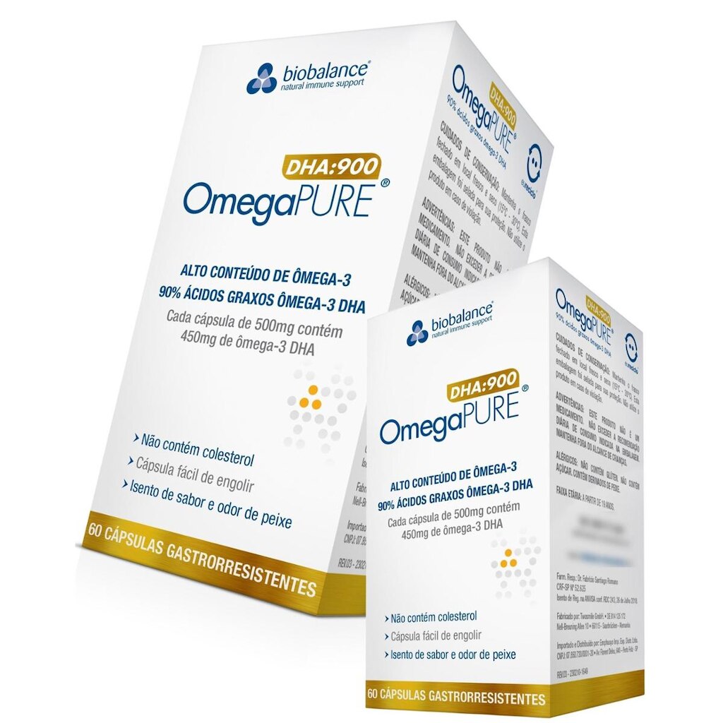 Omegapure DHA 900 Biobalance O Melhor Ômega 3 Para Nutrição Cerebral